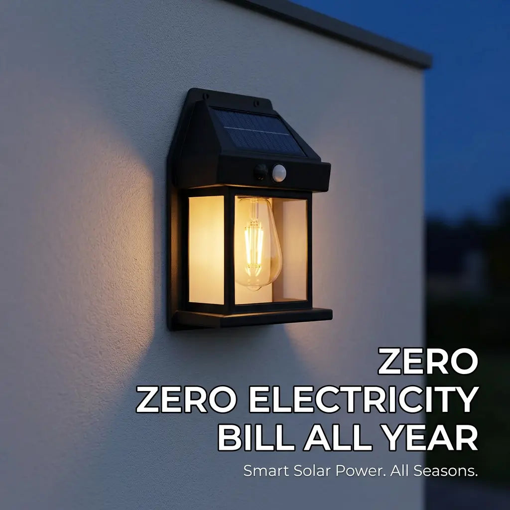 Solar Outdoor Wall Lights