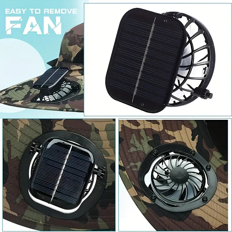 Solar Cooling Hat