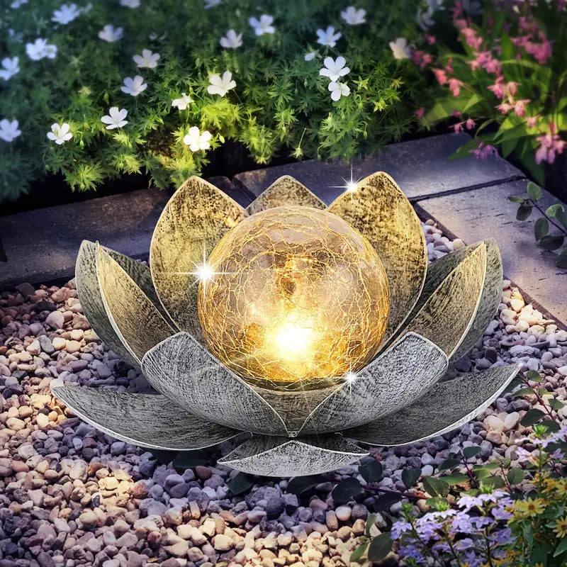 Solar Lotus Light