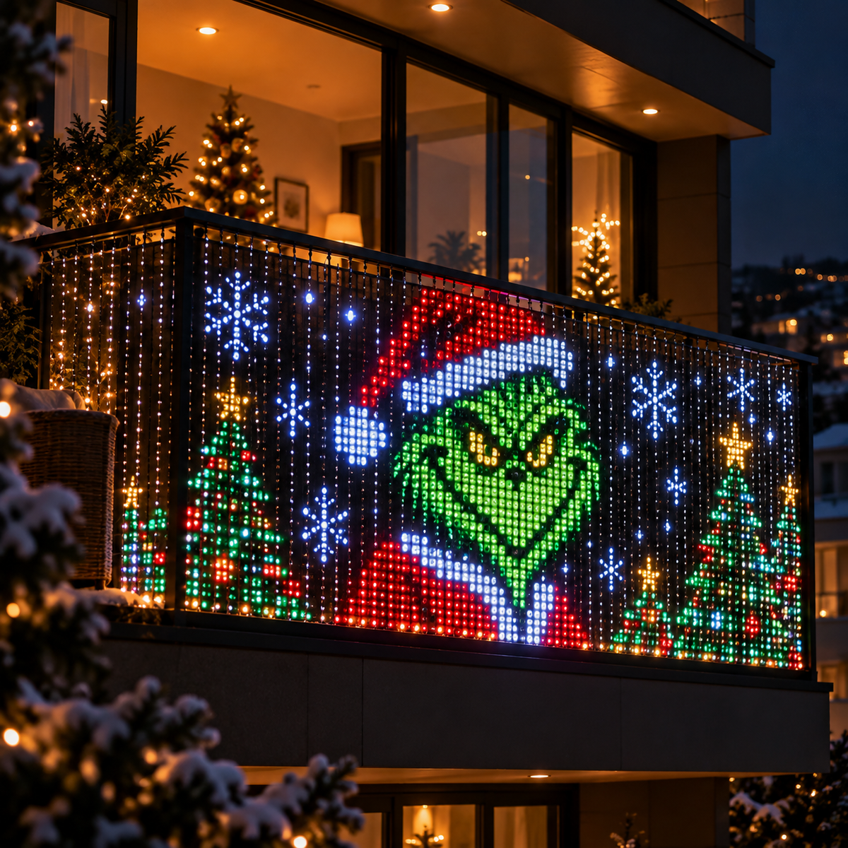 Pixel Christmas Lights
