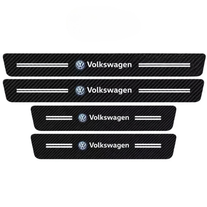4 Pack Door Sill Protector With Carbon Film Anti Scratch-Car Door Sills | SLIMG:7057174998935414162