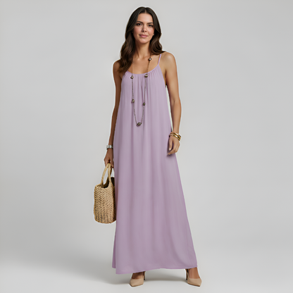 Adjustable Strap Cami Maxi Dress For Women