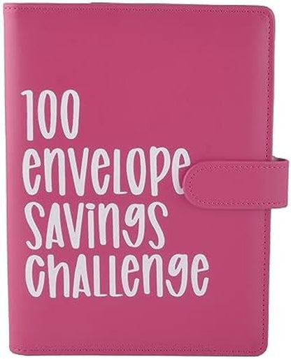 100 Envelope Challenge Budget Binder With Cash Envelopes