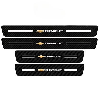 4 Pack Door Sill Protector With Carbon Film Anti Scratch-Car Door Sills | SLIMG:7057174998935414163