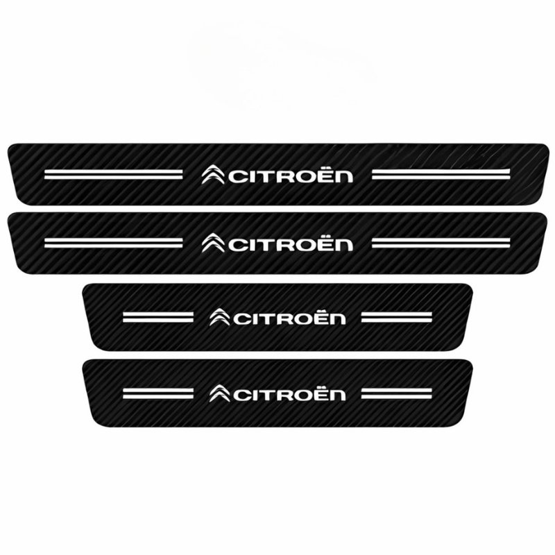 4 Pack Door Sill Protector With Carbon Film Anti Scratch-Car Door Sills | SLIMG:7057174998935414160