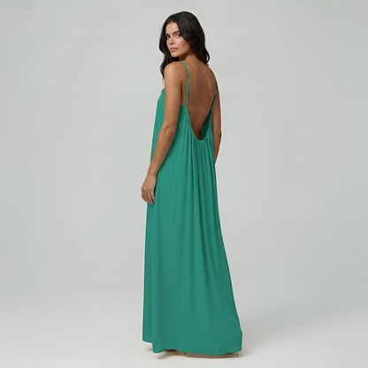 Adjustable Strap Cami Maxi Dress For Women