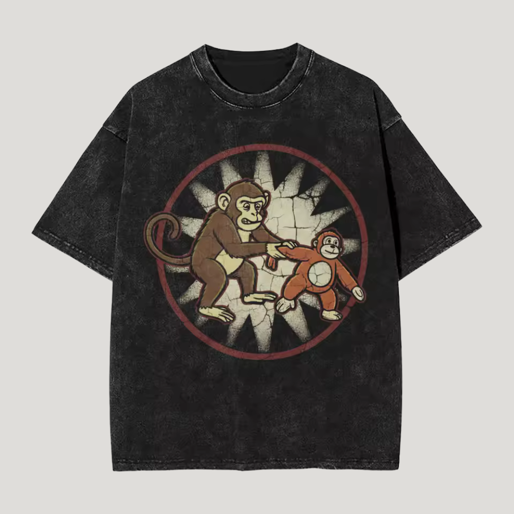 Punch Monkey And Ora Mama T Shirt