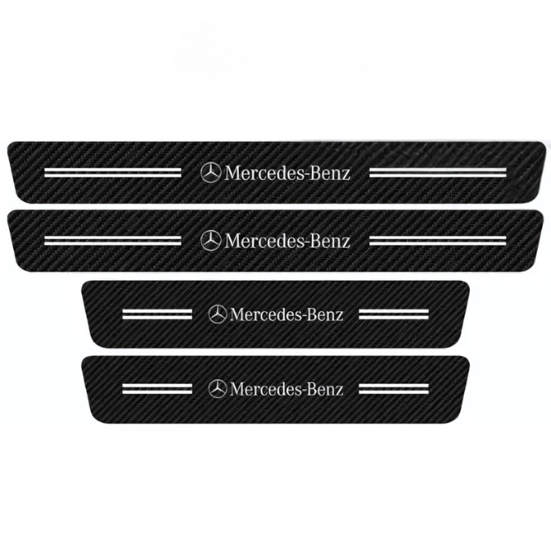 4 Pack Door Sill Protector With Carbon Film Anti Scratch-Car Door Sills | SLIMG:7057174998935414165