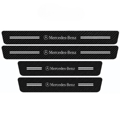 4 Pack Door Sill Protector With Carbon Film Anti Scratch-Car Door Sills | SLIMG:7057174998935414165