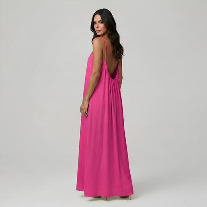 Adjustable Strap Cami Maxi Dress For Women