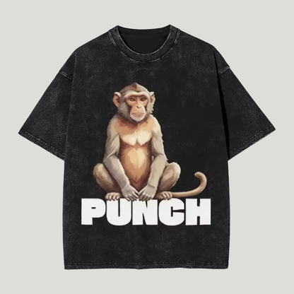 Punch Monkey And Ora Mama T Shirt