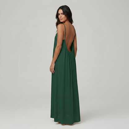 Adjustable Strap Cami Maxi Dress For Women