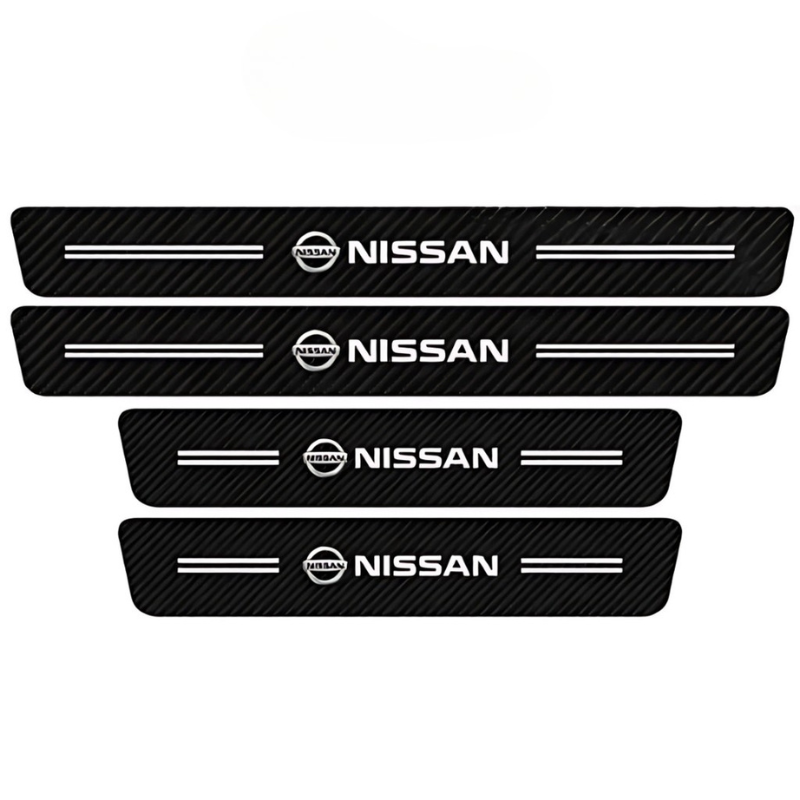 4 Pack Door Sill Protector With Carbon Film Anti Scratch-Car Door Sills | SLIMG:7057174998935414167