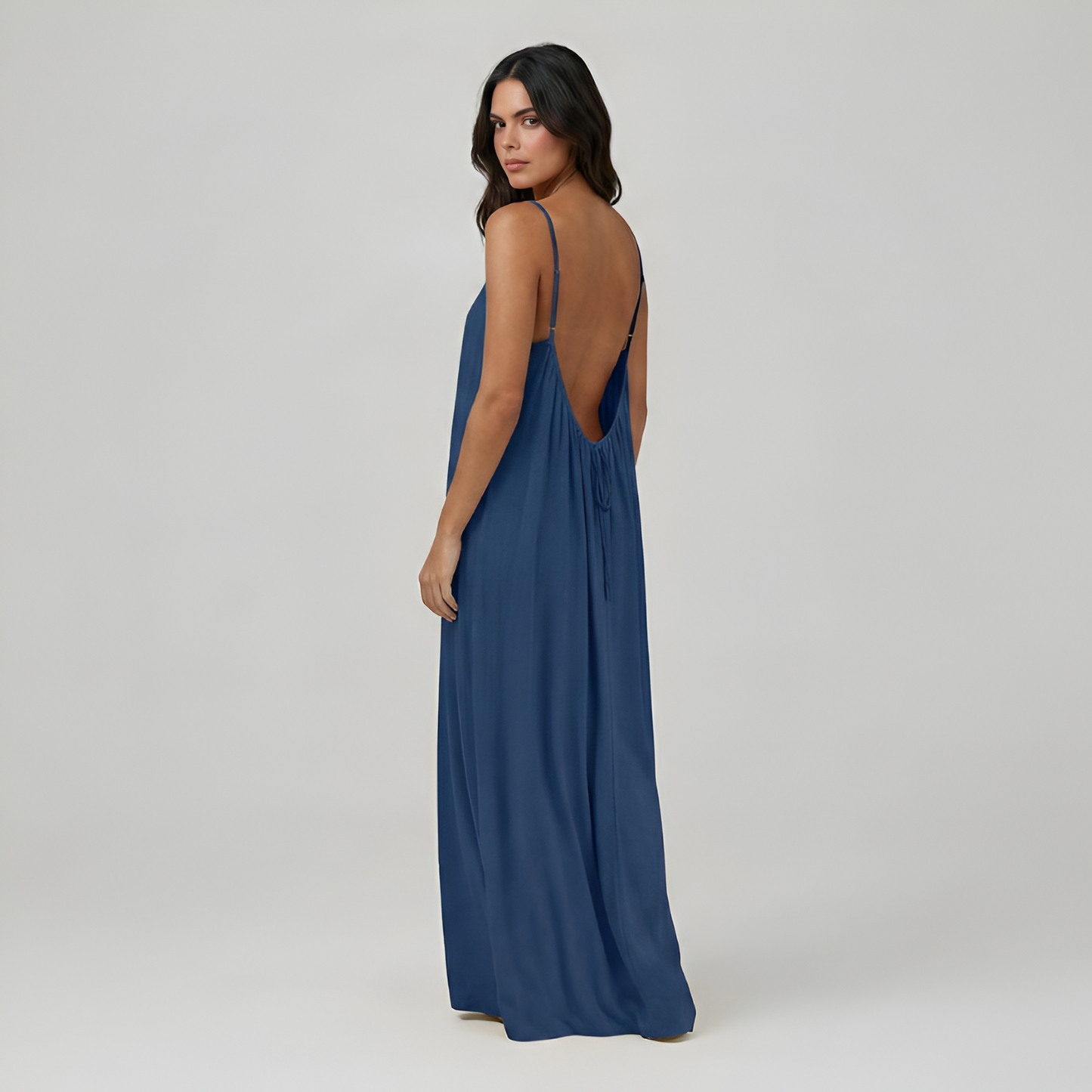 Adjustable Strap Cami Maxi Dress For Women