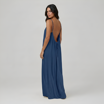 Adjustable Strap Cami Maxi Dress For Women
