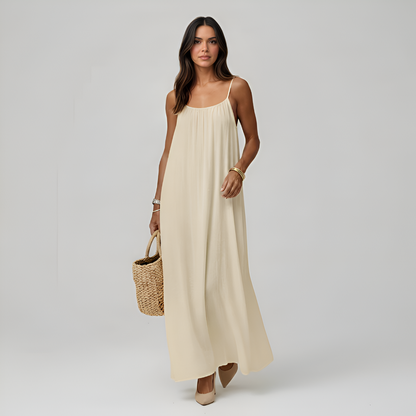 Adjustable Strap Cami Maxi Dress For Women