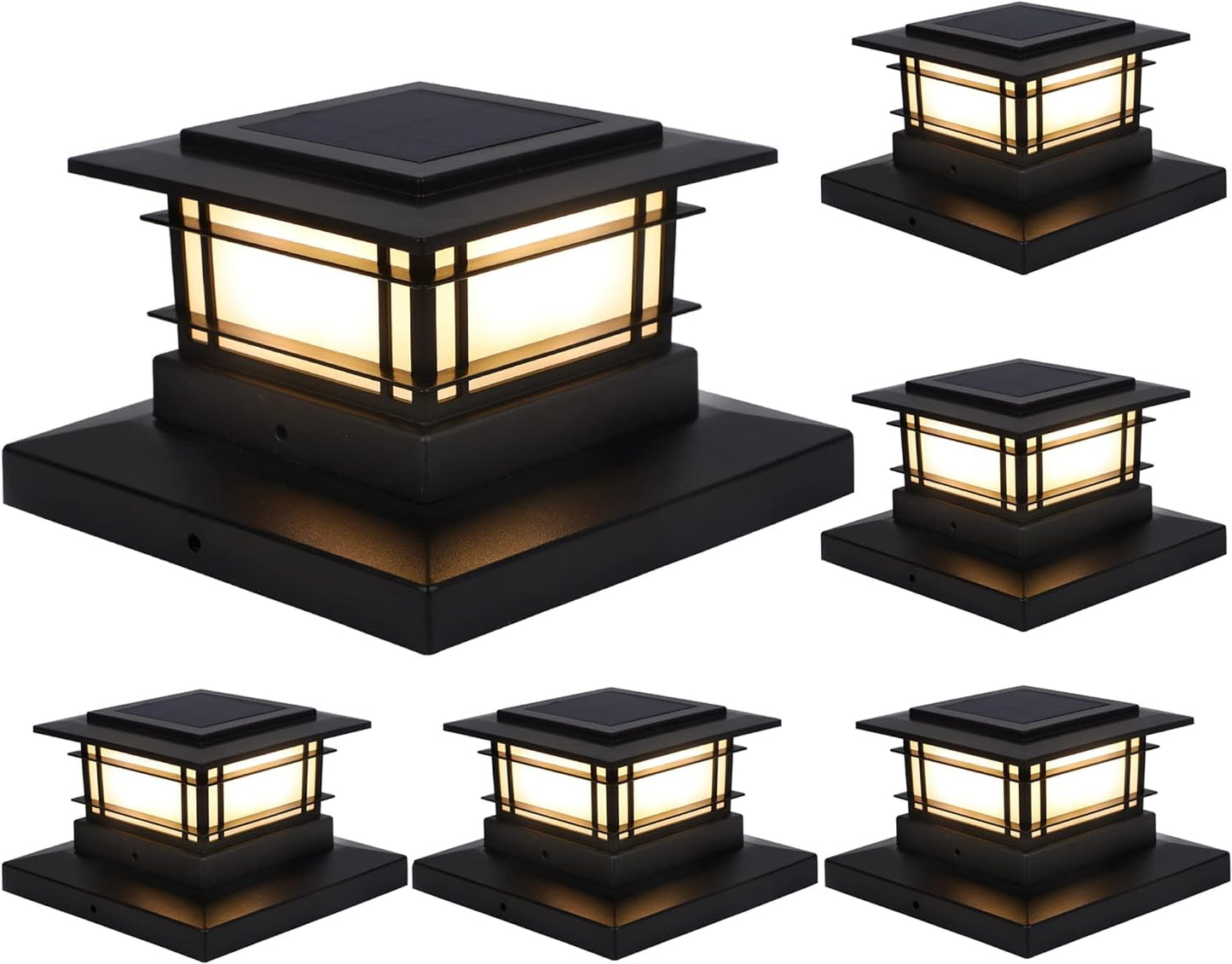 Solar Post Cap Lights