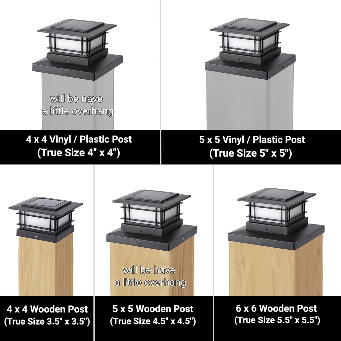 Solar Post Cap Lights
