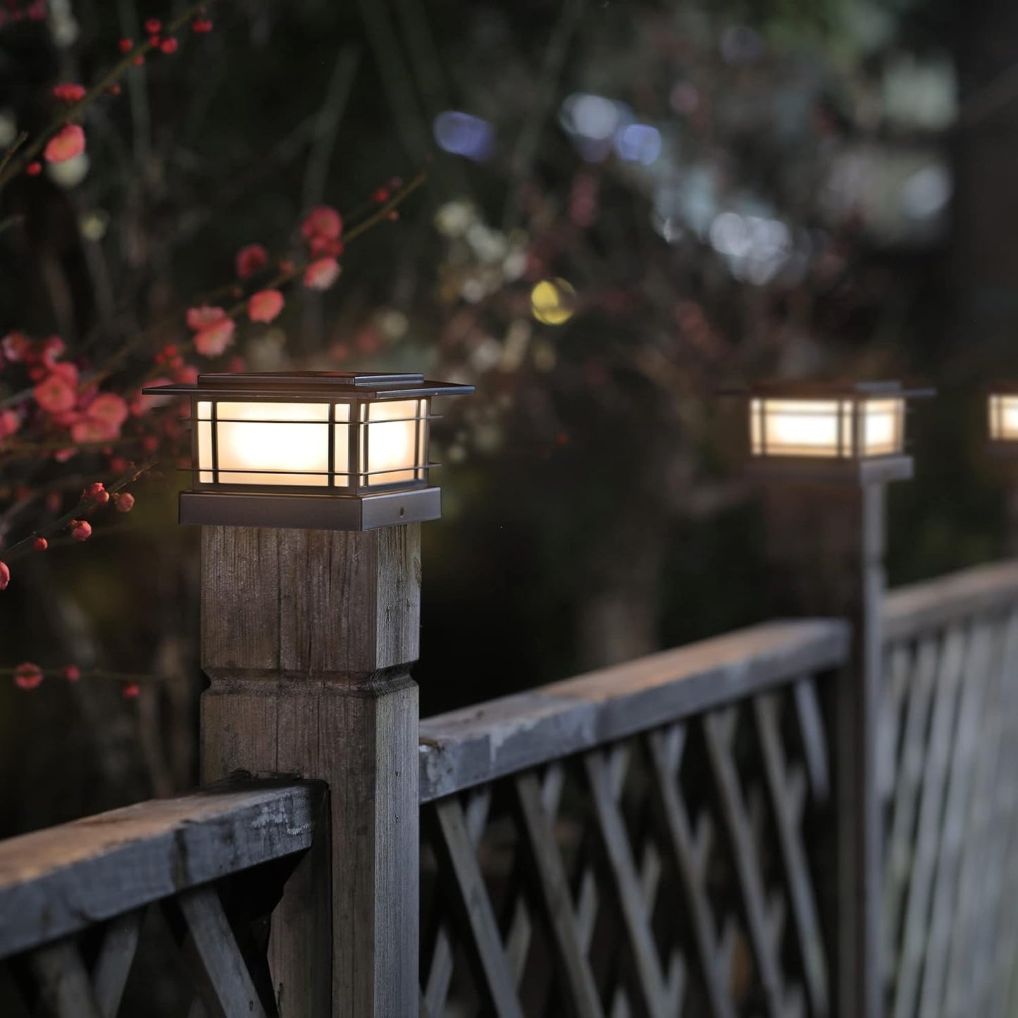 Solar Post Cap Lights