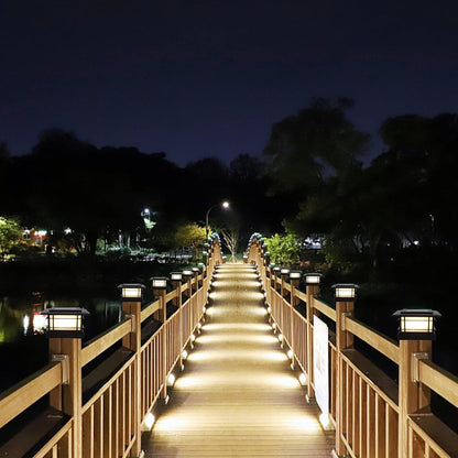 Solar Post Cap Lights