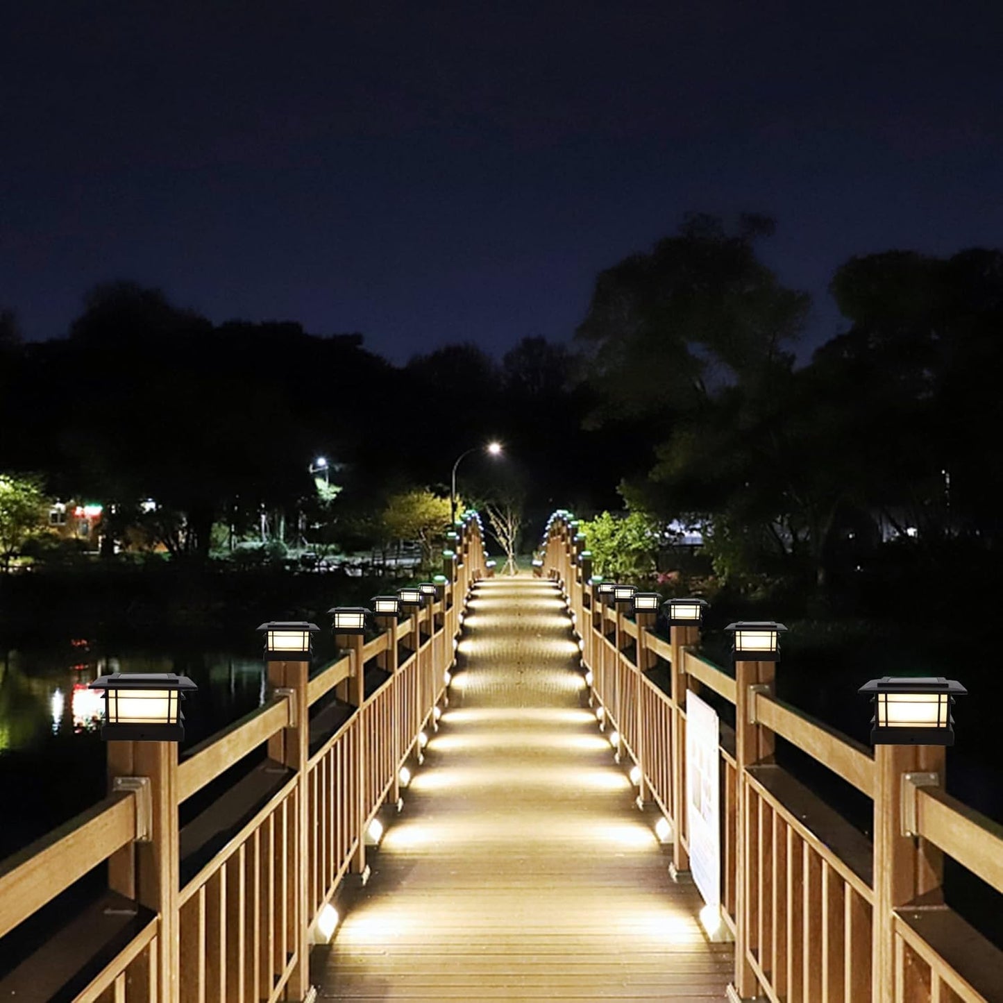 Solar Post Cap Lights
