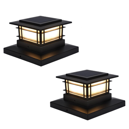 Solar Post Cap Lights