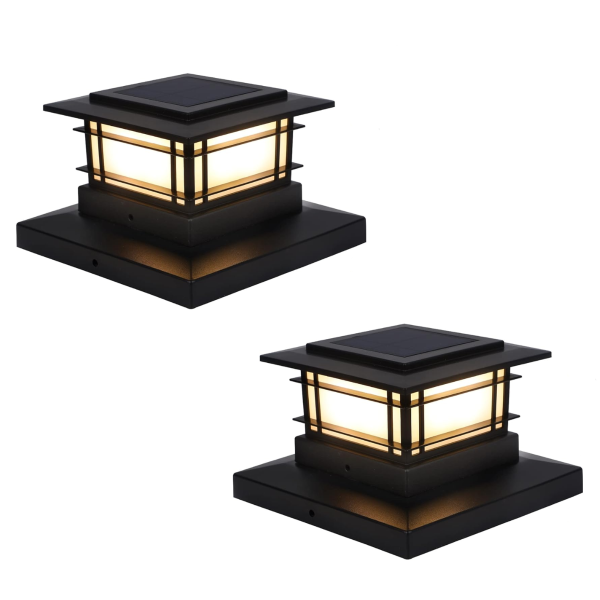 Solar Post Cap Lights