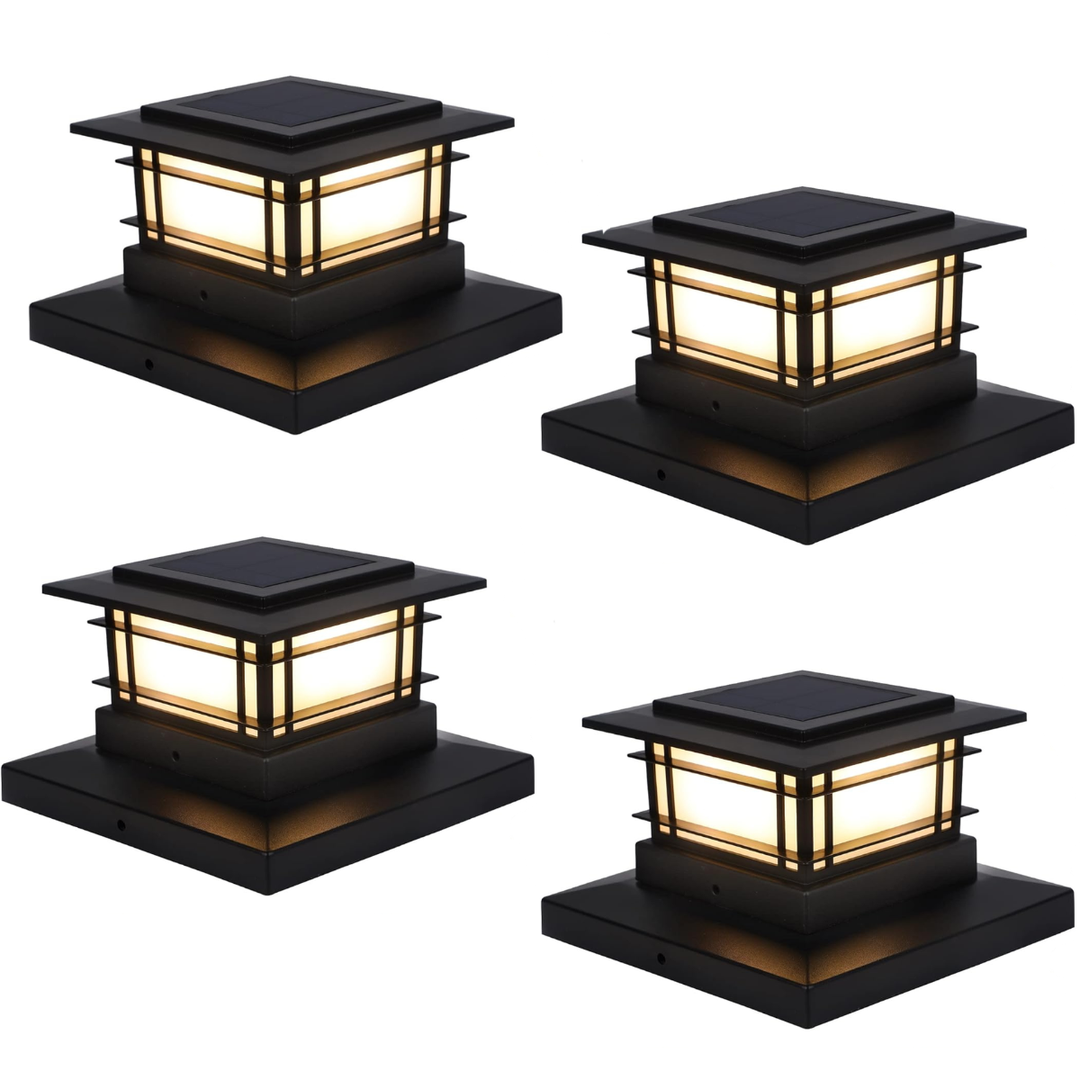 Solar Post Cap Lights