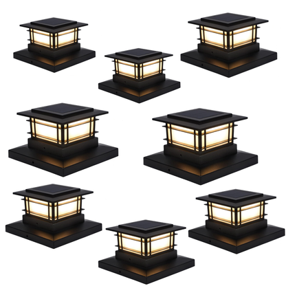 Solar Post Cap Lights