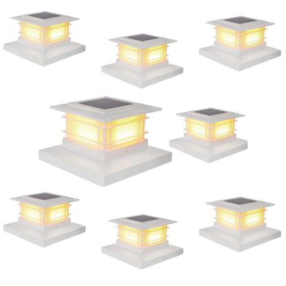 Solar Post Cap Lights