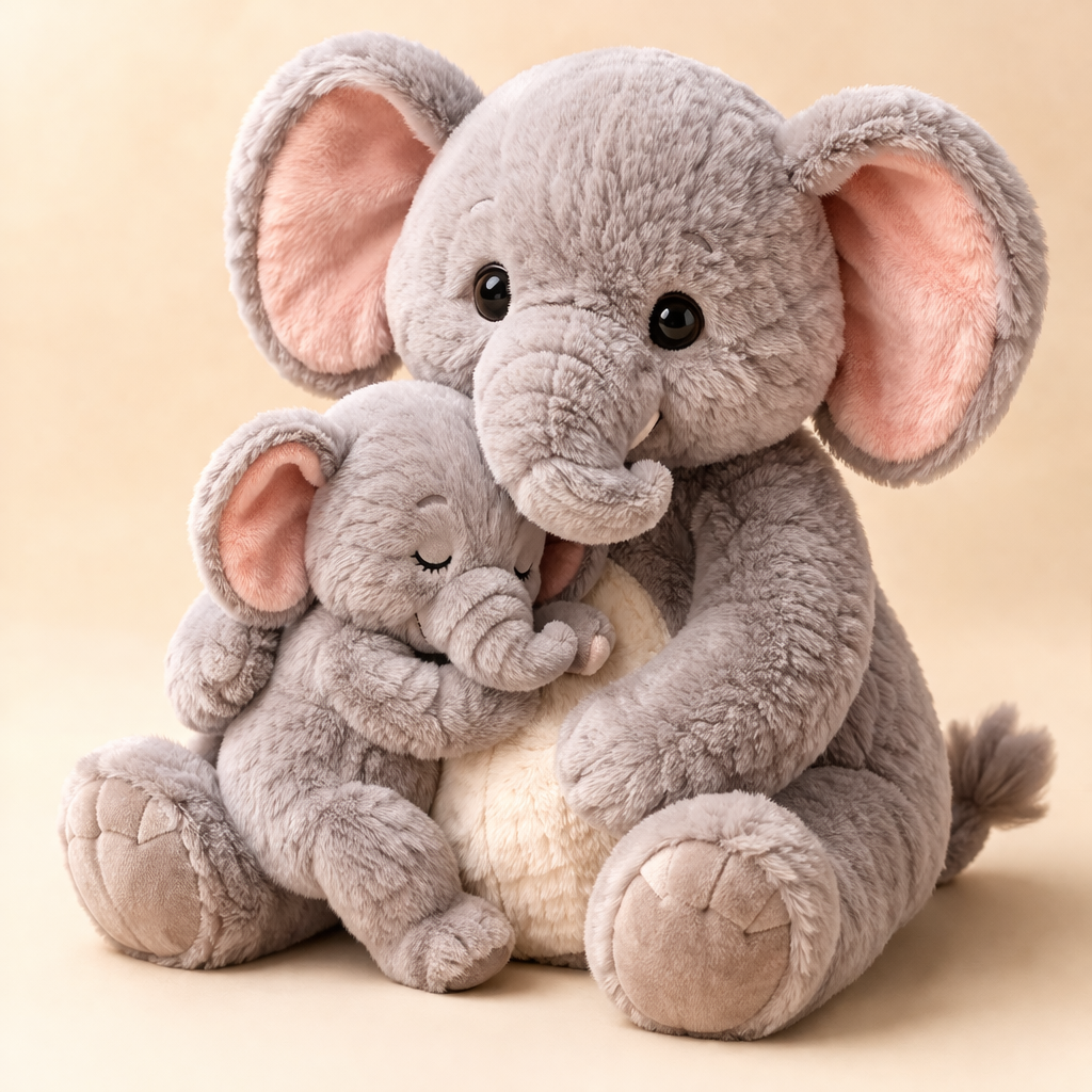 Mama Punch Monkey Plush Toy