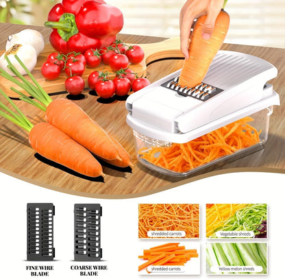 Vegetable Chopper Set of 15