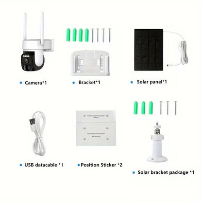 Outdoor Solar Security Camera
