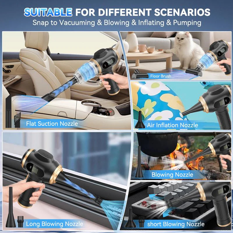 6-in-1 Portable Vacuum
