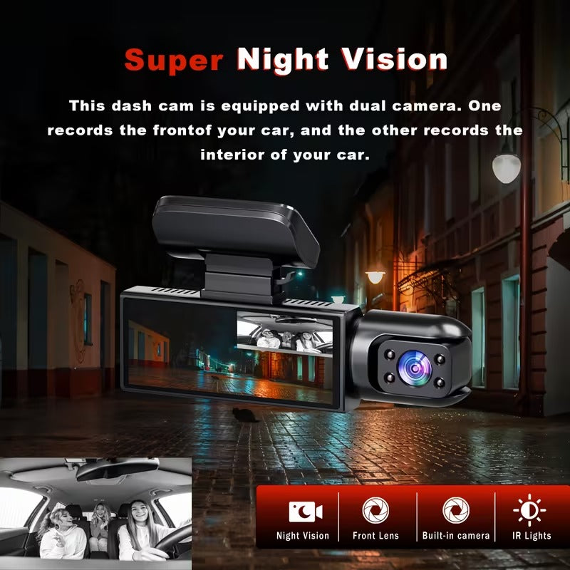Dual Camera Dash Cam