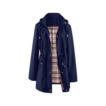 Waterproof Hooded Trench Coat