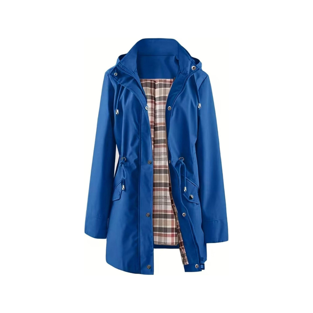 Waterproof Hooded Trench Coat