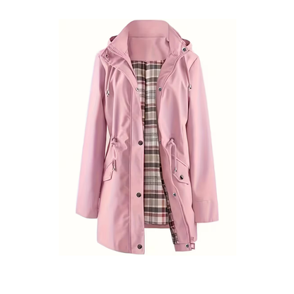 Waterproof Hooded Trench Coat