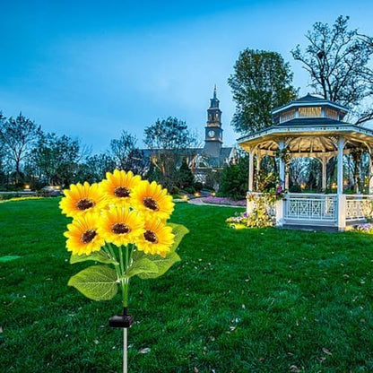 Sunflower Solar Lights