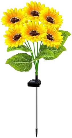 Sunflower Solar Lights