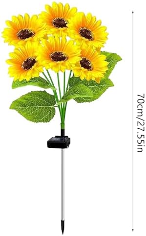 Sunflower Solar Lights