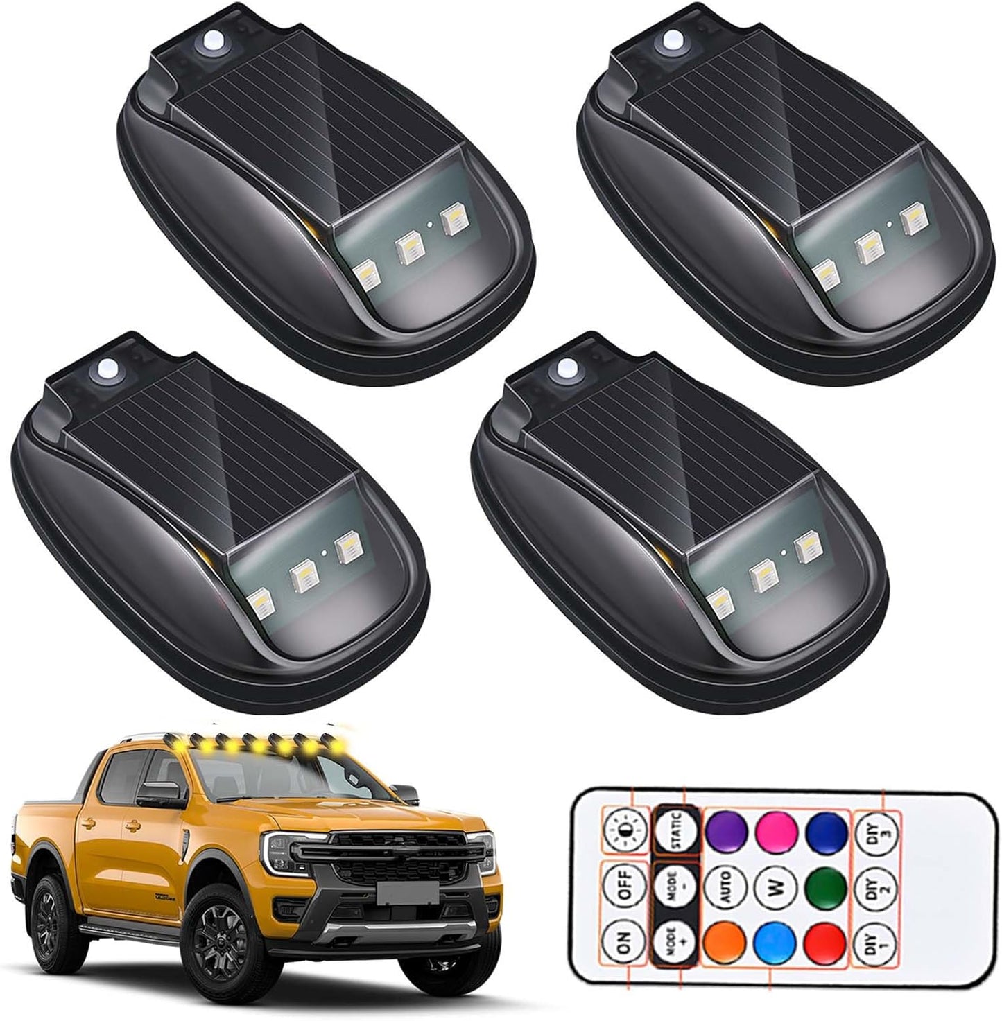 Solar Car Roof Light