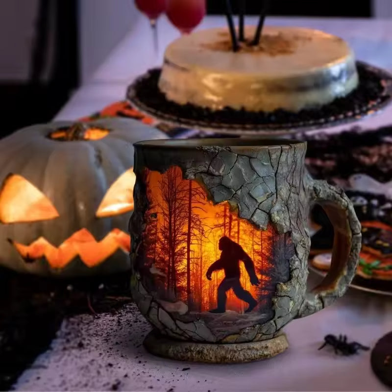 Halloween Bigfoot Coffee Mug