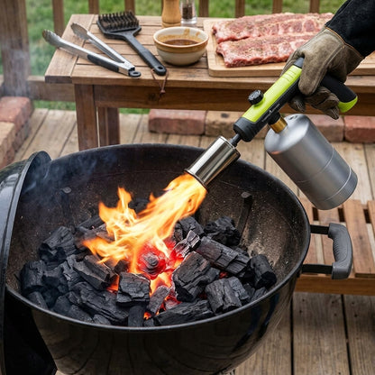 Adjustable Propane Cooking Flame Torch For BBQ And Outdoor Cooking