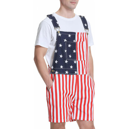250th Anniversary American Flag Overalls