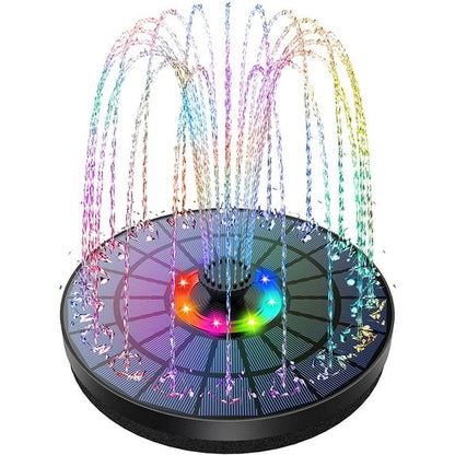 Colorful Solar Fountain Pump