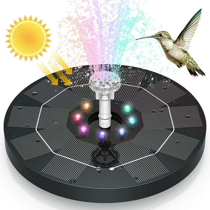 Colorful Solar Fountain Pump