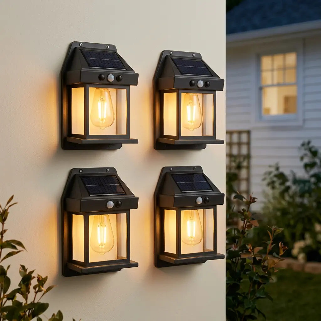 Solar Outdoor Wall Lights