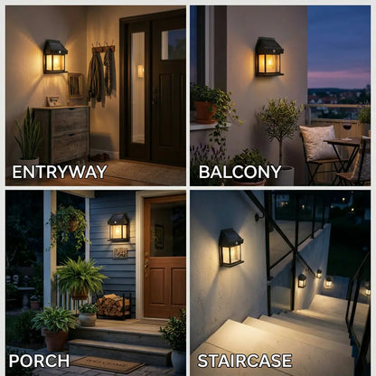 Solar Outdoor Wall Lights