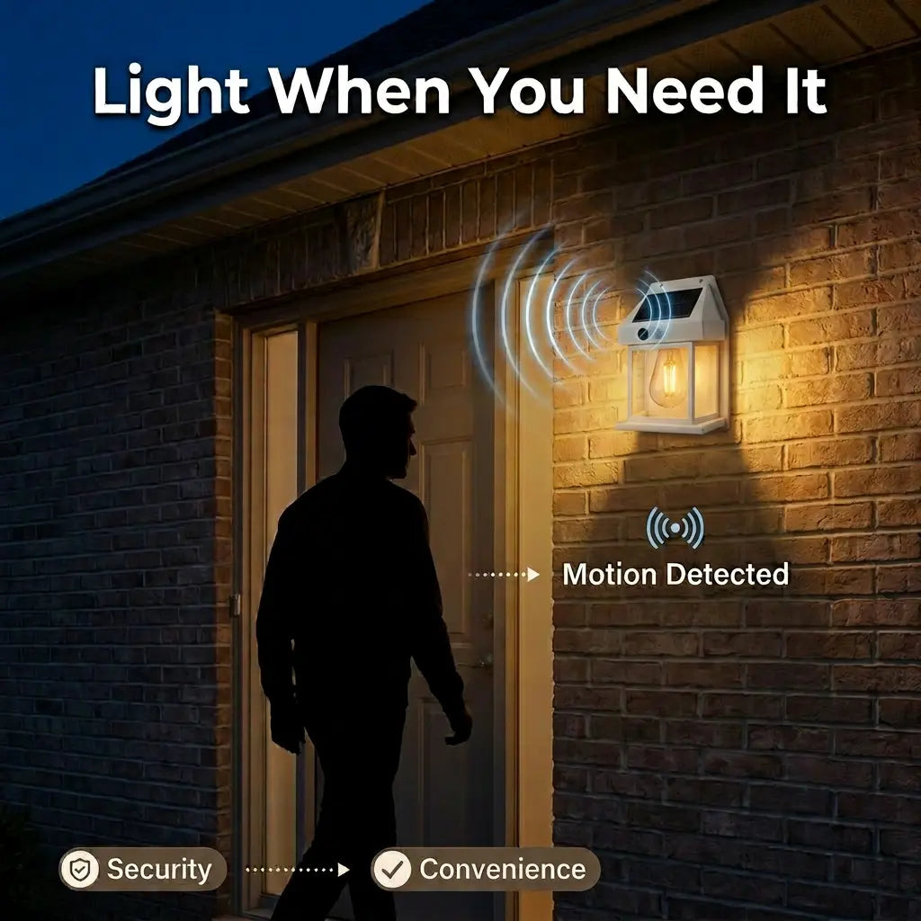 Solar Outdoor Wall Lights